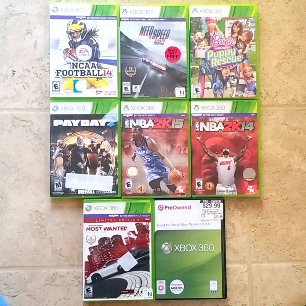 Xbox 360 games